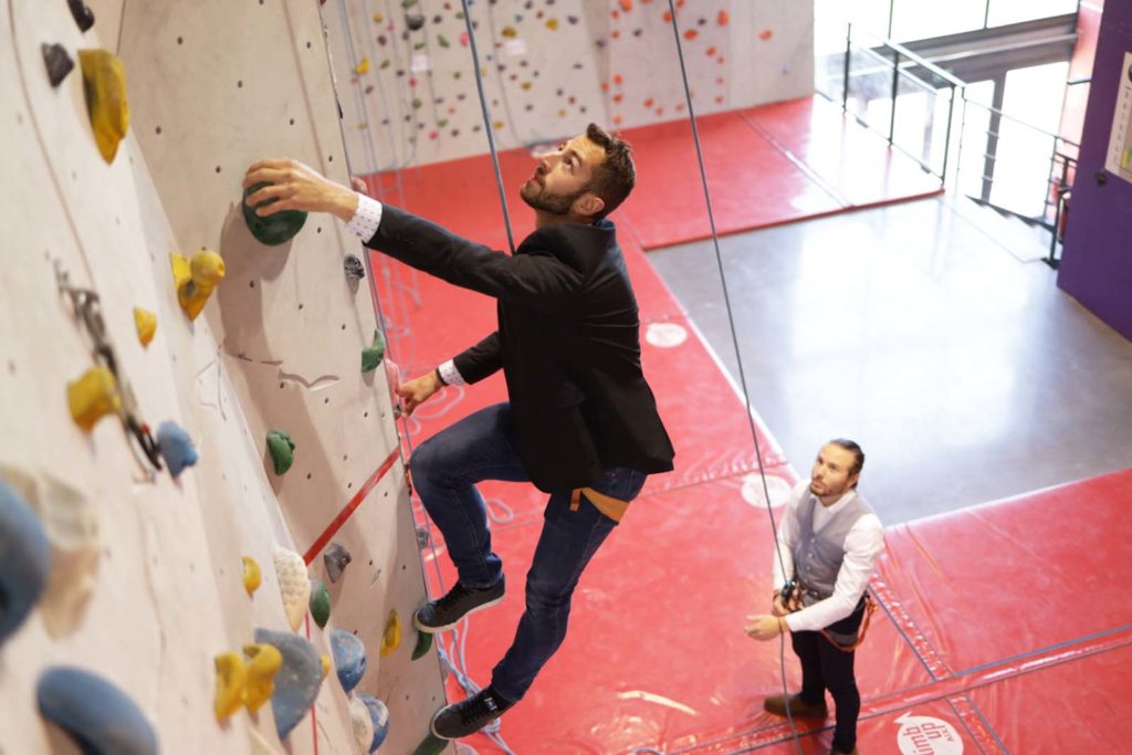 TEAM BUILDING SEMINAIRE ARBRE DE NOEL A CLIMB UP Bordeaux Villenave