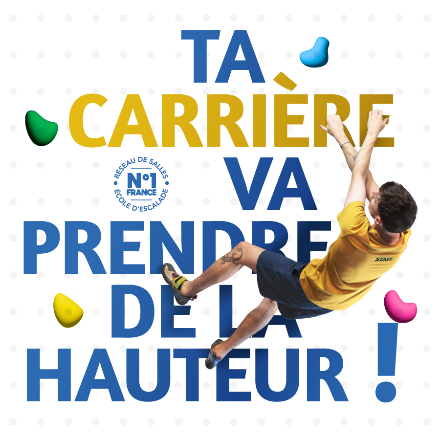 Climb Up recrute ses futurs moniteurs pour la saison 26/27. Postulez ici !