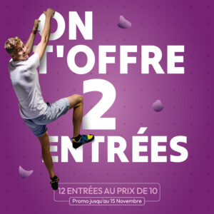 Climb Up Angers Les Ponts-de-Cé : 12 entrées au prix de 10