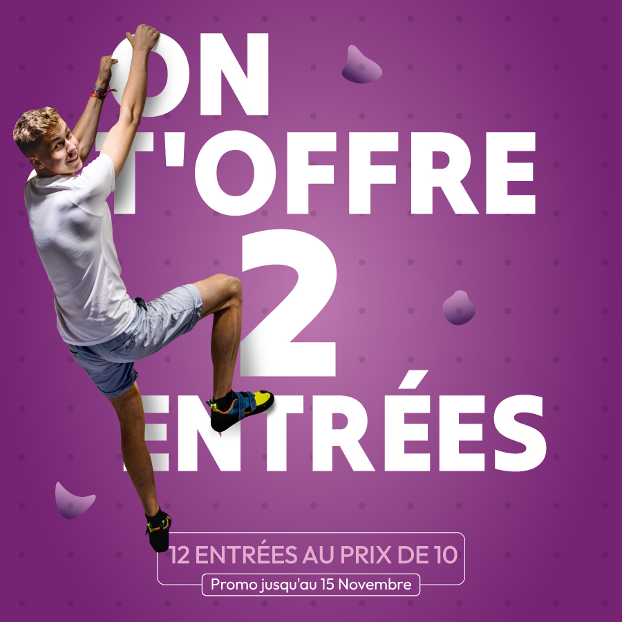 Climb Up Angers Les Ponts-de-Cé : 12 entrées au prix de 10